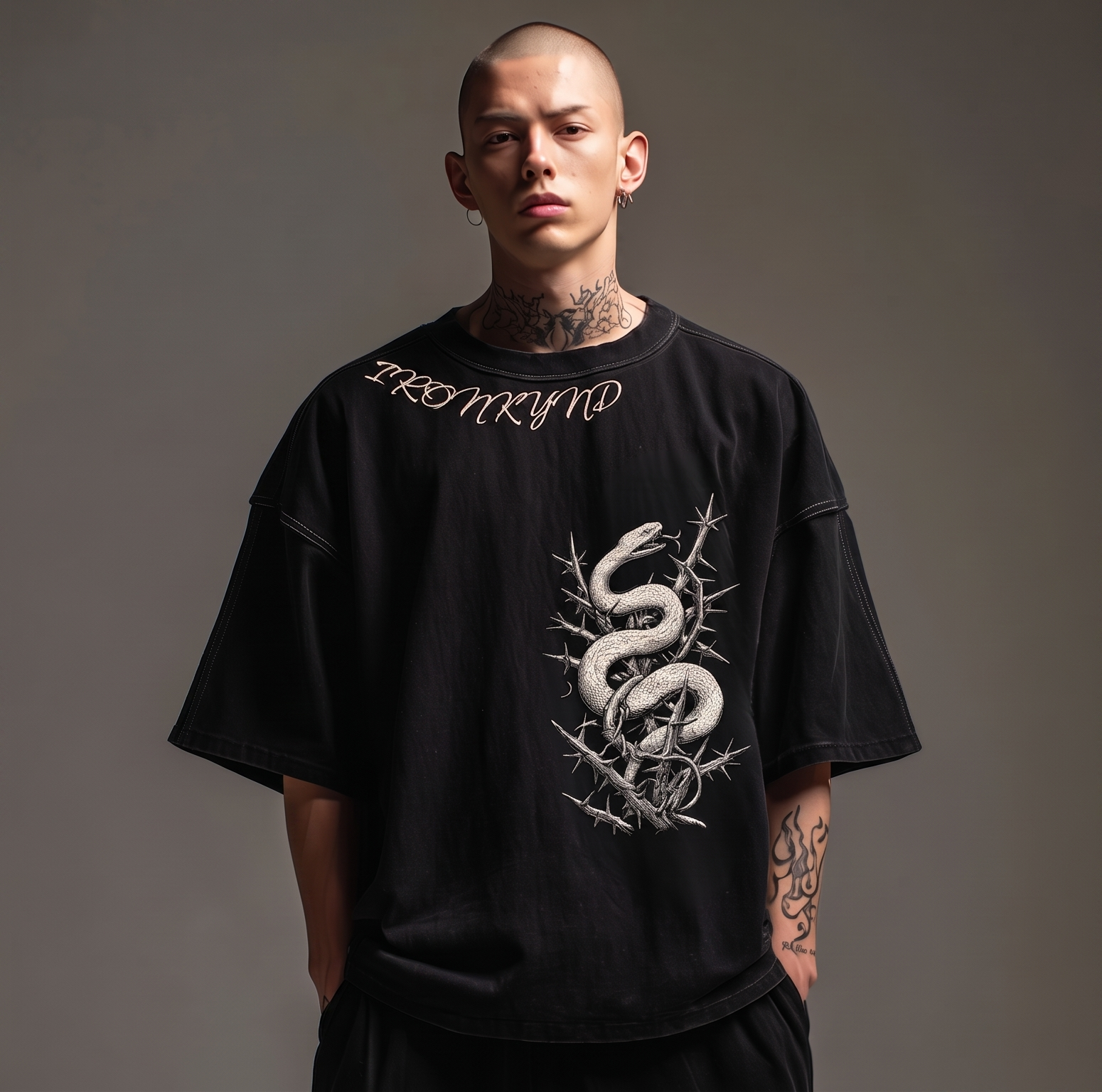 ASCEND — Box Cut Oversized Tee 240GSM