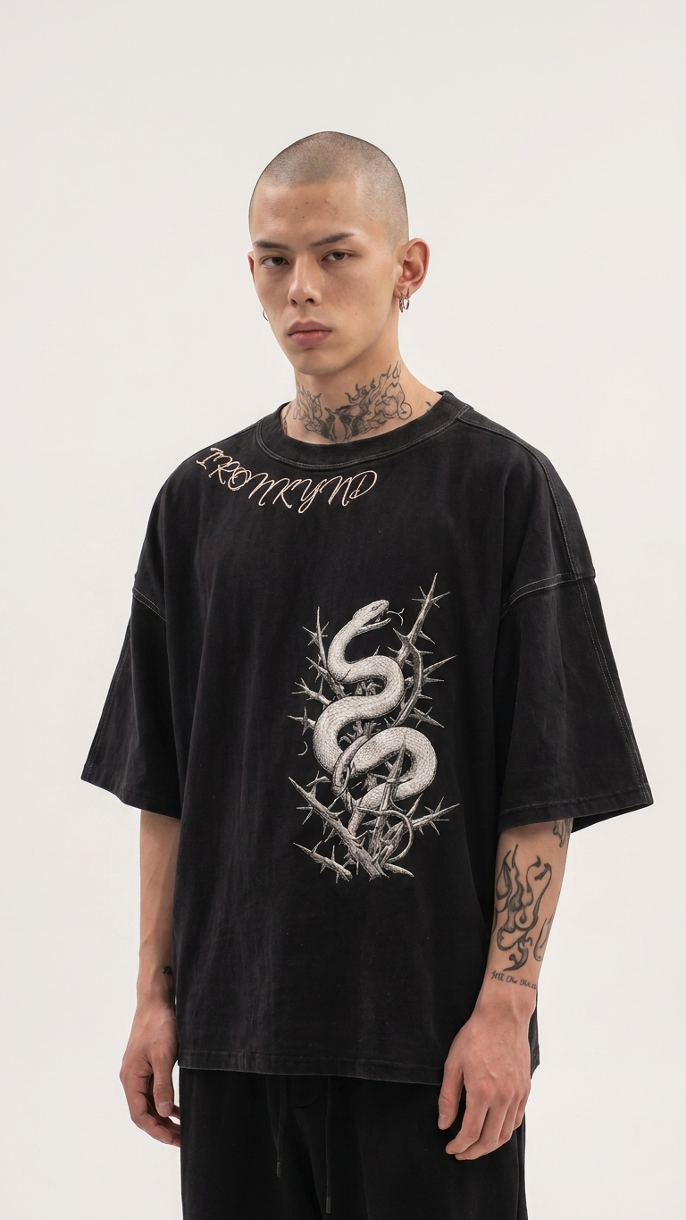 ASCEND — Box Cut Oversized Tee 240GSM